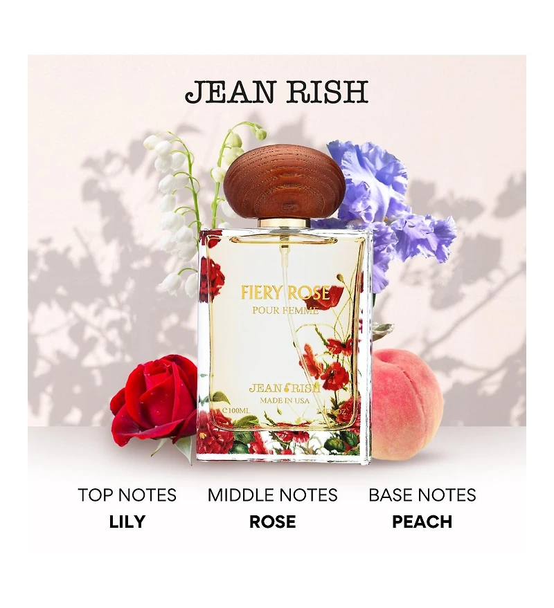 Jean Rish Fiery Rose Eau de Perfume