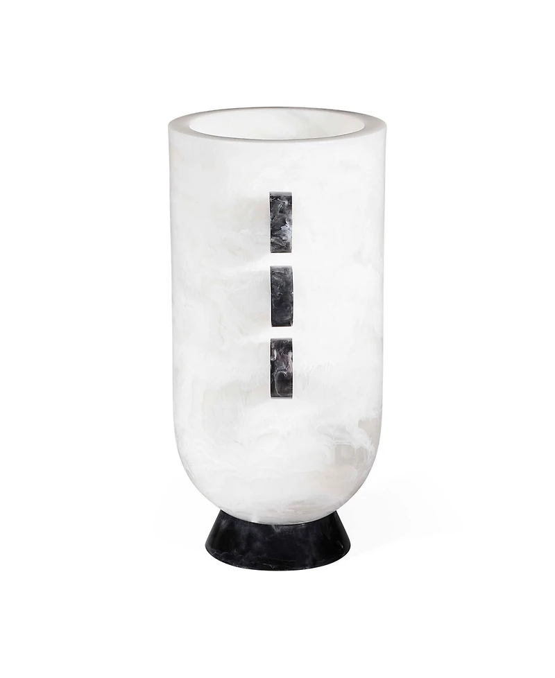 Jonathan Adler Acrylic Como 6" Disc Vase