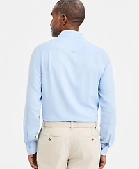 Club Room Men's Solid Silk Blend Long-Sleeve Shirt, Macy's Exclusive