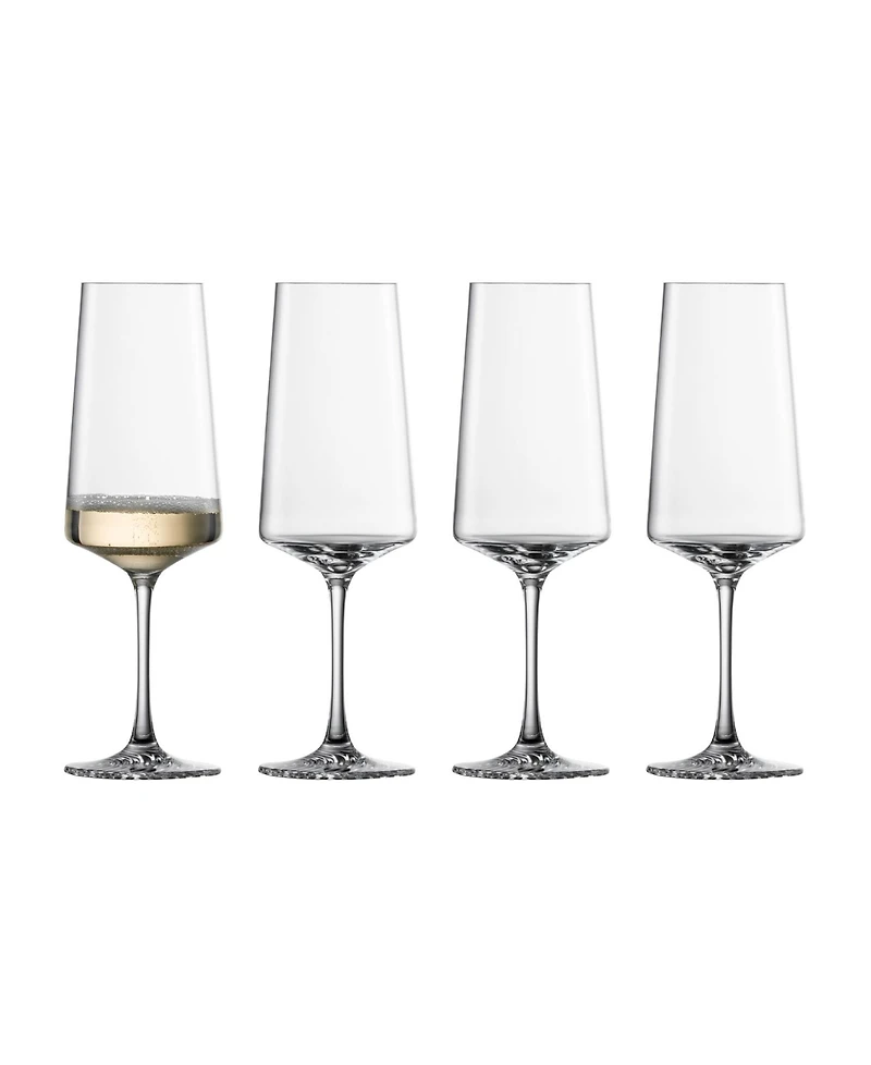 Zwiesel Glas Echo Champagne Glasses, Set of 4