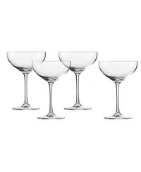Zwiesel Glas Bar Special Coupe Champagne Glasses, Set of 4