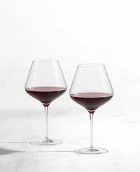 Zwiesel Glas Nektar Handmade Burgundy Glasses, Set of 2