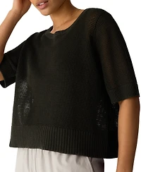 Eileen Fisher Women's Round Neck Sweater