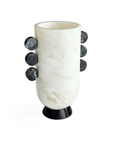 Jonathan Adler Acrylic Como 6" Disc Vase