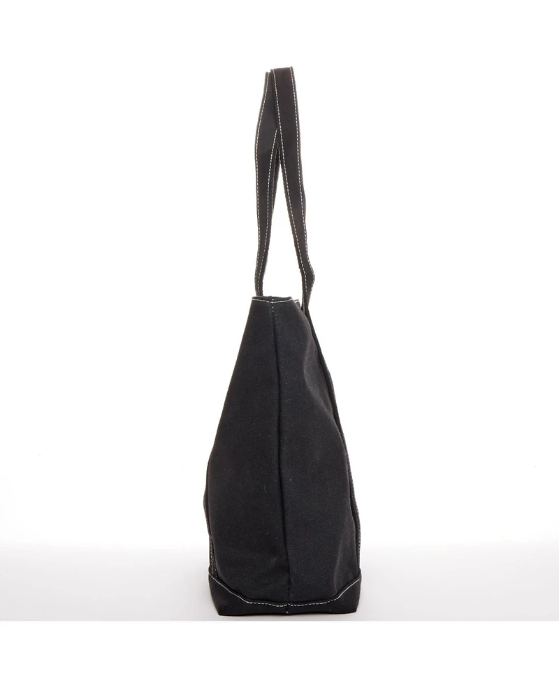 Susu Women's Canvas Laptop Tote Bag Commuter Work Everyday Shoulder Purse