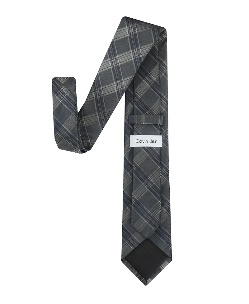 Calvin Klein Men's Ophelia Plaid Classic Tie