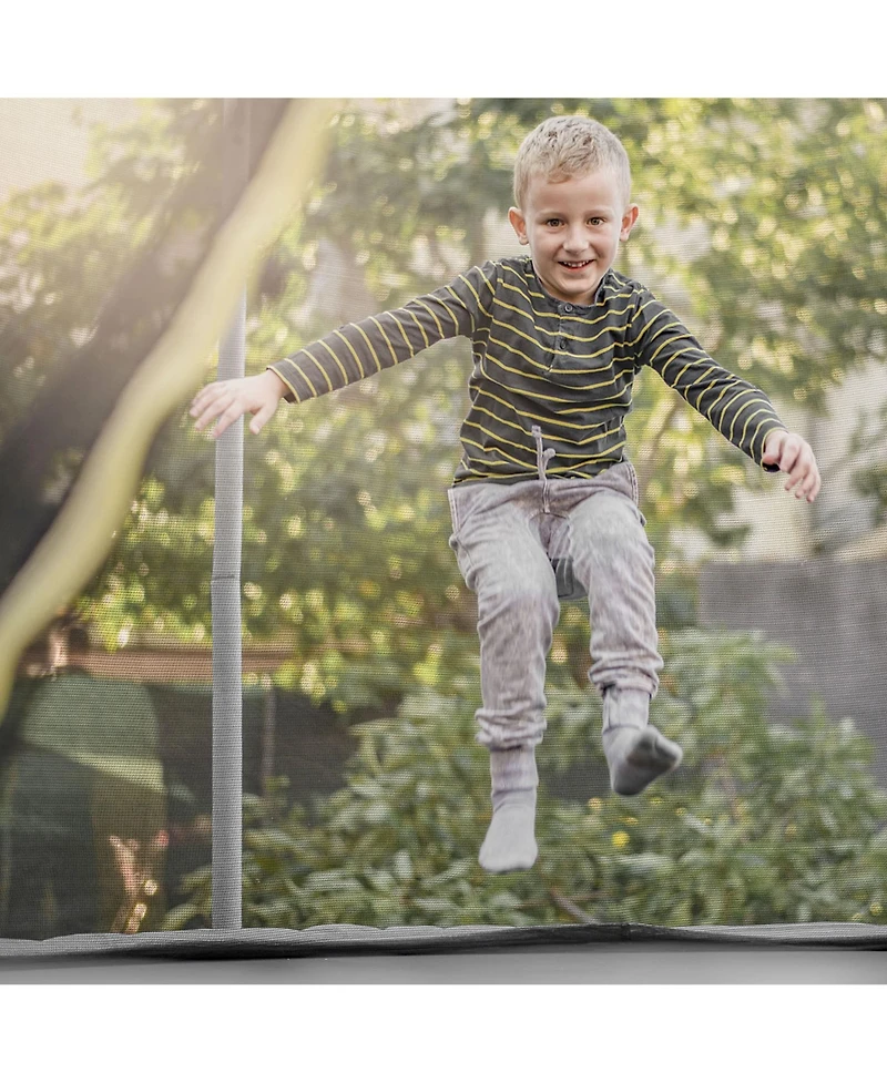 Gymax Trampoline Replacement Safety Enclosure Net Weather-Resistant