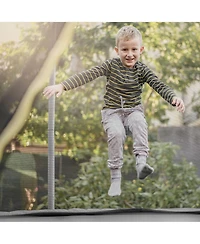 Gymax Trampoline Replacement Safety Enclosure Net Weather-Resistant