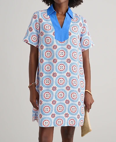 UNTUCKit Women's Linen Blend Paola Tunic Dress