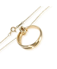 Pre-Owned Tiffany & Co Yellow Gold Paloma Picasso Melody Pendant