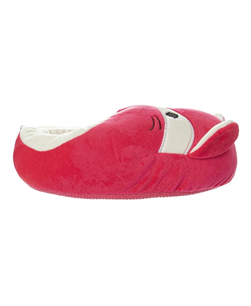Squishmallow Women's Plush Fox Slip-On Slippers