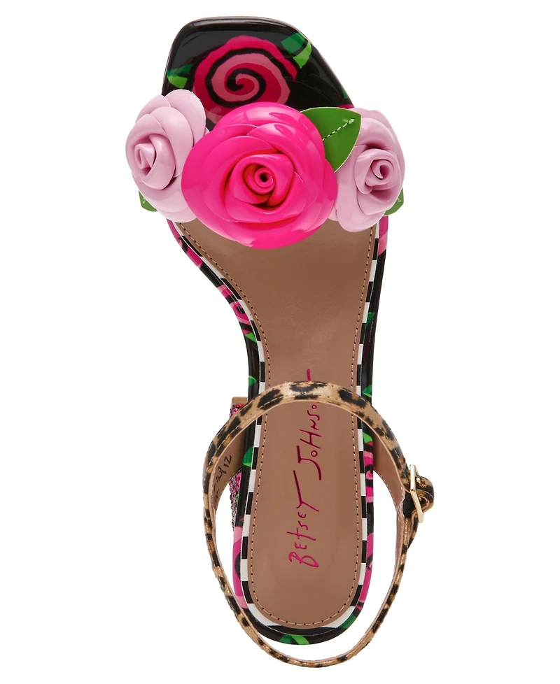 Betsey Johnson Women's Haddley Open Toe Dress Sandals
