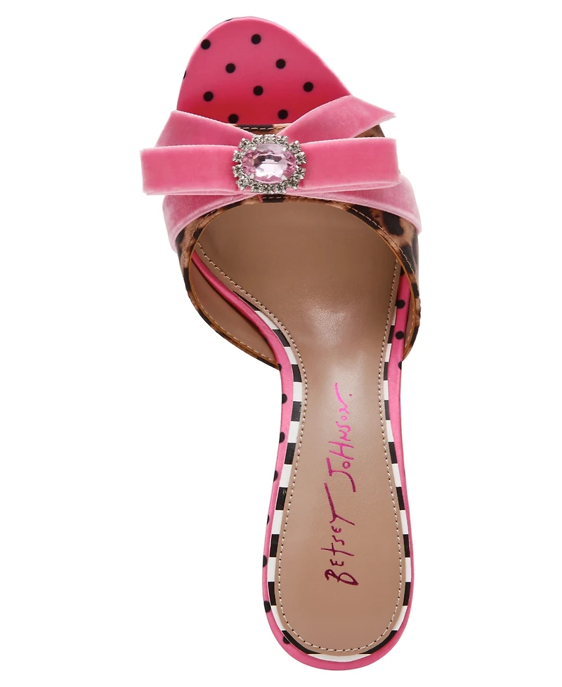 Betsey Johnson Women's Prisilla Slip-On Sandals
