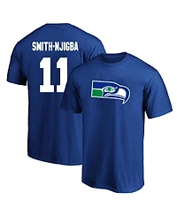 Fanatics Men's Jaxon Smith-Njigba Royal Seattle Seahawks Big Tall Player Name Number T-Shirt