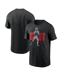 Nike Men's Drake Maye Black New England Patriots Just Do It T-Shirt