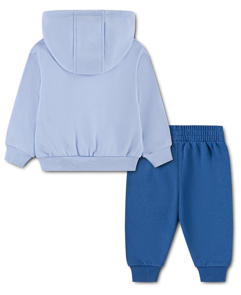 Nike Baby Boys' Sportswear Color-block Hoodie and Jogger Pants, 2-Piece Set