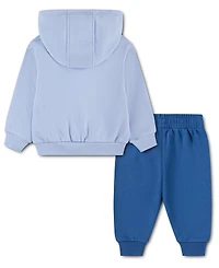 Nike Baby Boys' Sportswear Color-block Hoodie and Jogger Pants, 2-Piece Set