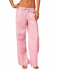 Edikted Women's Barbie Icon Striped Pants