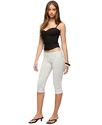 Edikted Women's Helenna Button Front Lace Up Top