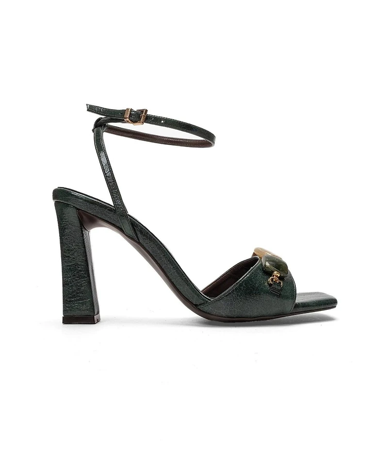 Prologue Shoes Women's Franca Block Heel Sandal