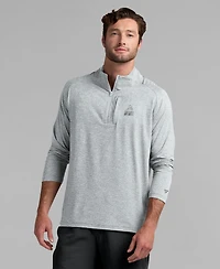 Fanatics Men's and Women's Gray Cleveland Browns Front Office Performance Primary Quarter-Zip Jacket