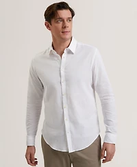 Ted Baker Men's Prynn Long-Sleeve Solid Shirt