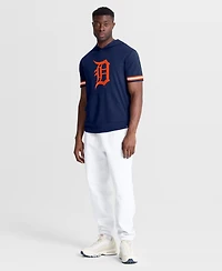Fanatics Men's Navy Detroit Tigers Optimal Play Hooded T-Shirt