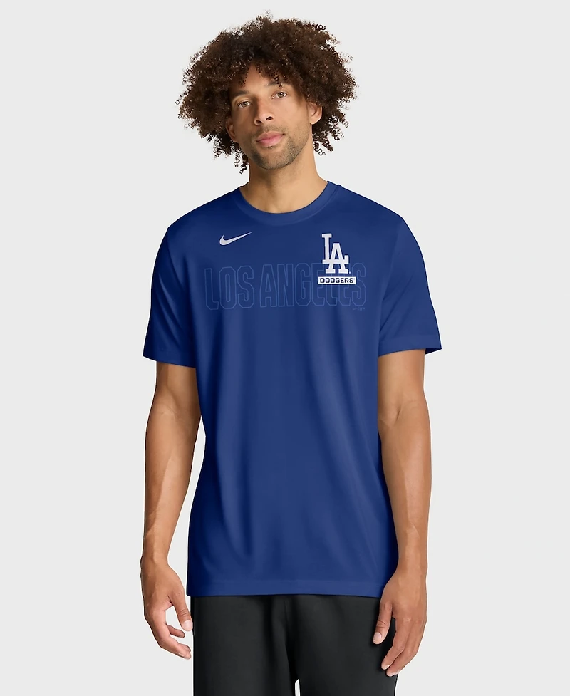 Nike Men's Royal Los Angeles Dodgers Knockout Team Legend Dri-fit T-Shirt