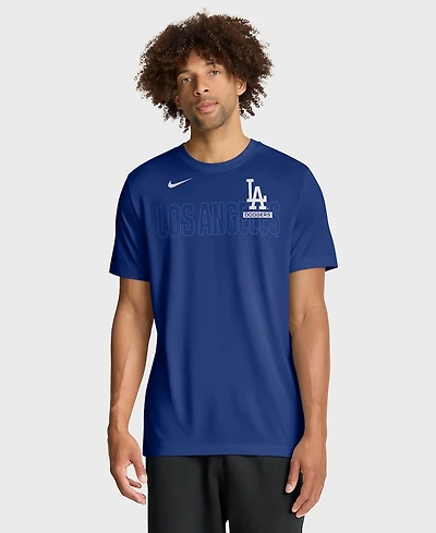 Nike Men's Royal Los Angeles Dodgers Knockout Team Legend Dri-fit T-Shirt