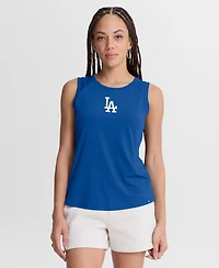 Fanatics Women's Royal Los Angeles Dodgers Draped Mesh Back Performance Tank Top