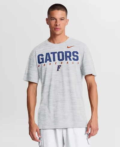Nike Men's White Florida Gators Dugout Velocity Dri-fit T-Shirt