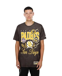 New Era Men's Brown San Diego Padres Mineral Wash T-Shirt