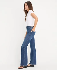 Good American Women's Classic High-Rise Bootcut Jeans