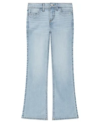 abercrombie kids Girls' 5-16 Eyelet Bootcut Jeans