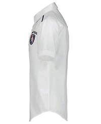 Tommy Hilfiger Boys' 8-20 Logo Short-Sleeve Button-Front Shirt