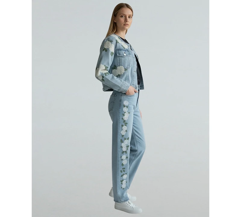 Blank Nyc Women's High-Rise Straight-Leg Jeans
