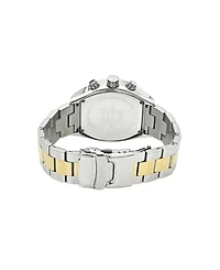 Porsamo Bleu Roman Chronograph Stainless Steel Two Tone and Men's Watch 1291FROS