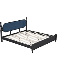 Streamdale Furniture Solid Wood Platform Bed Frame