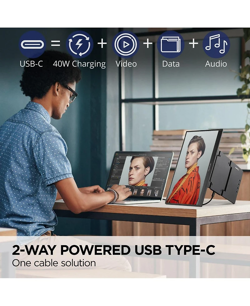 ViewSonic VP16-oled 15.6" 16:9 Full Hd Portable Ips Led Monitor