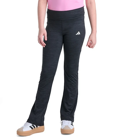 adidas Girls' 7-16 Folded Waistband Kick Flare Pants