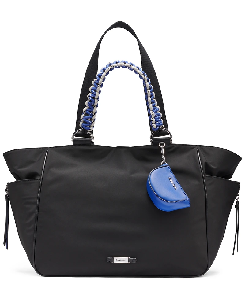 Calvin Klein Zulle Nylon Extra-Large Tote Handbag