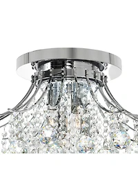 Cwi Lighting Princess 20" Metal 6-Light Crystal Flush Mount