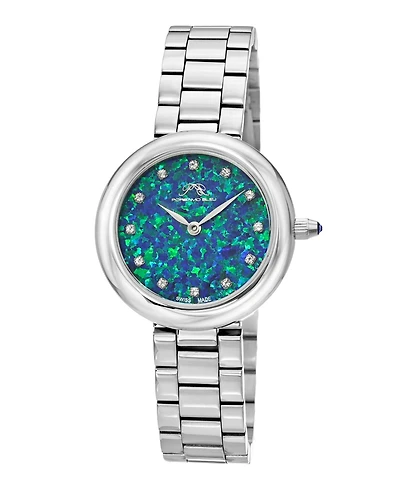 Porsamo Bleu Women's Opal Stainless Steel Bracelet Watch 1331AOPS