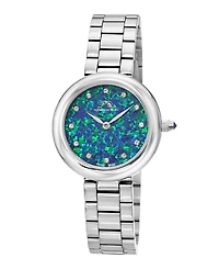 Porsamo Bleu Women's Opal Stainless Steel Bracelet Watch 1331AOPS