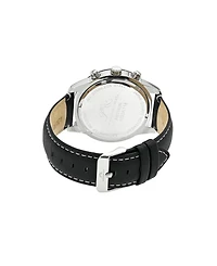 Porsamo Bleu Men's Arthur Genuine Leather Band Watch 1093AARL