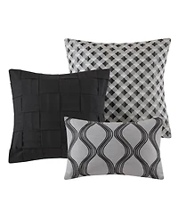 Madison Park Signature Shades of Grey 8-Pc. Comforter Set, Queen