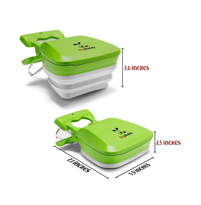 DogBuddy Dog Pooper Scooper With Waste Bag Dispenser