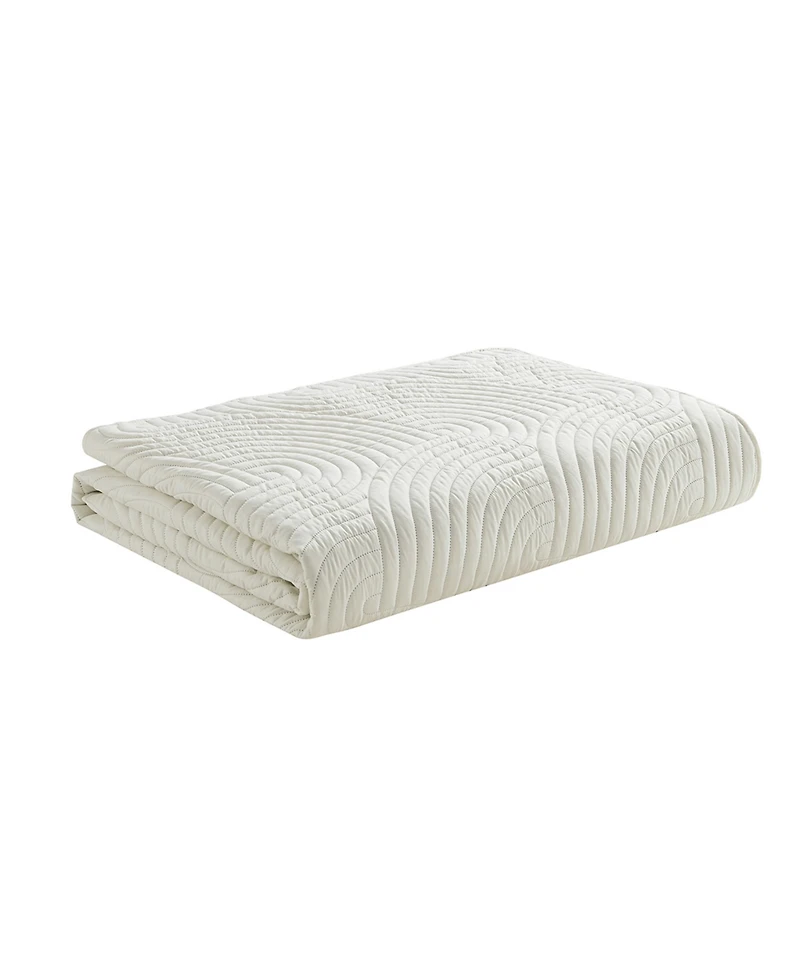 Vcny Home Sands 3-Piece Curved Quilt Set