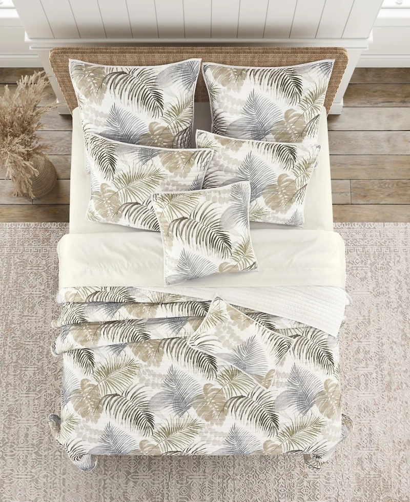 Salt Life Hatteras Floral 3-Piece Quilt Set, King/California King