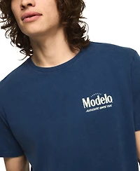 Lucky Brand Men's Modelo Cerveceria Graphic T-Shirt